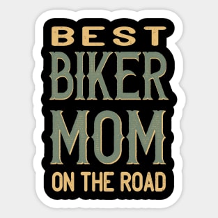 Best Biker Mom Sticker